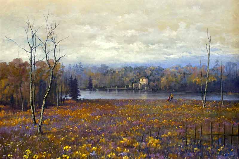 Pintura impresionista moderna